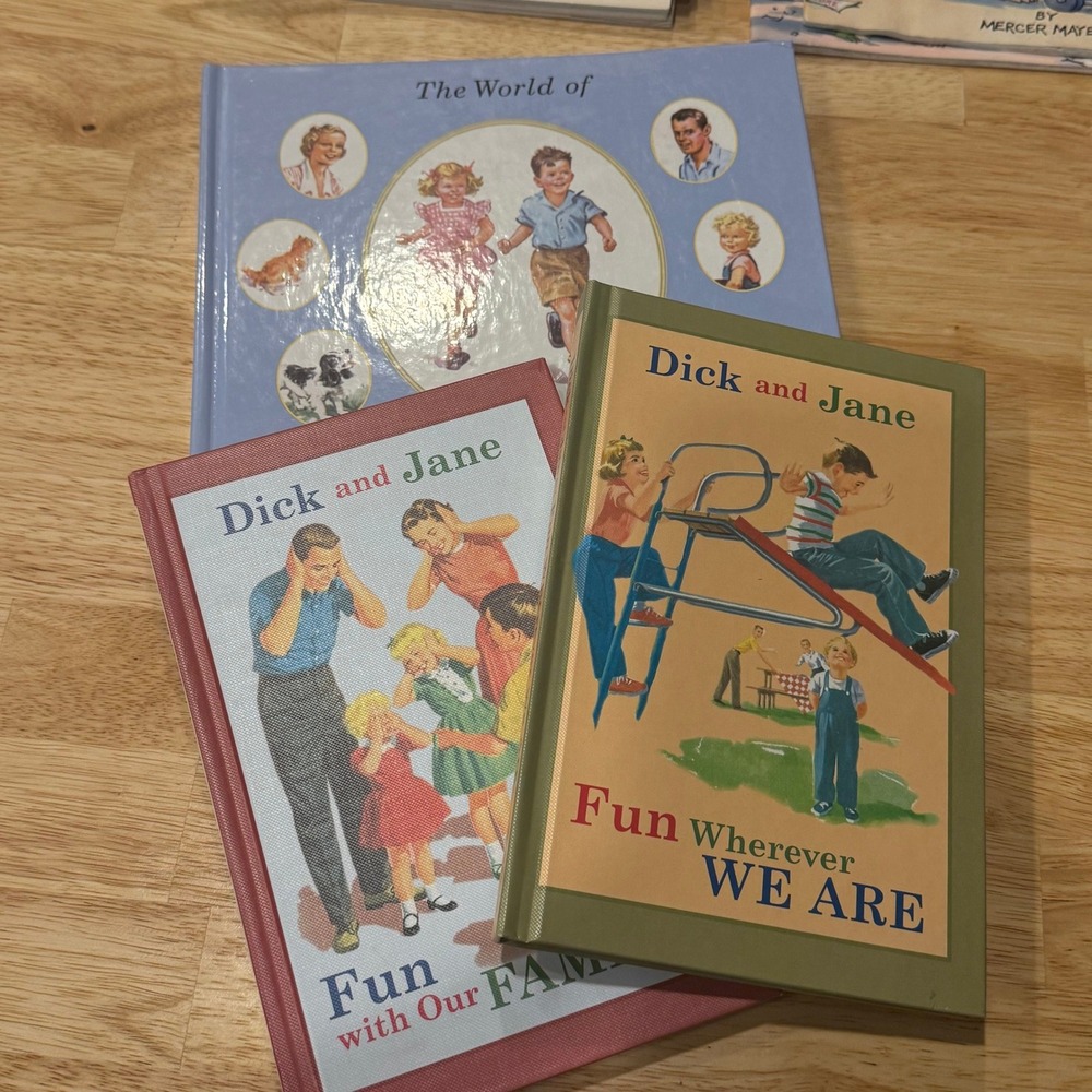Dick and Jane Fun with Our Family‎ and Fun Wherever We Are Books Set